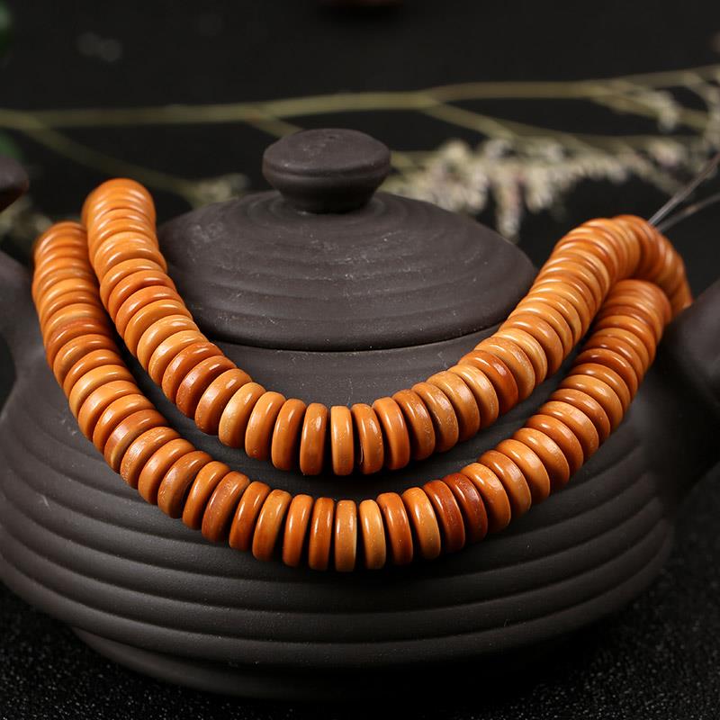 2026天然橄榄核隔片文玩垫片算盘珠手串手链项链金刚星月菩提子配