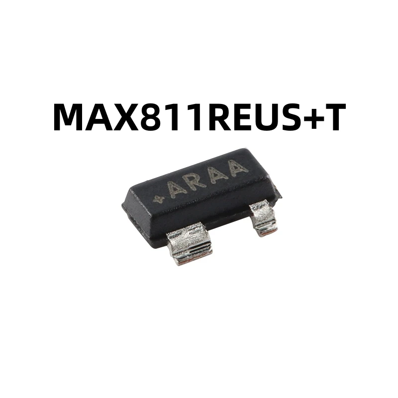 MAX811REUS+T SOT-143原装处理器电压监测器芯片带有手动复位输入