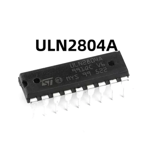 ULN2804A DIP-18 原装正品 直插达林顿晶体管阵列 芯片 8NPN