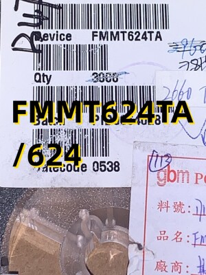 FMMT624TA/624  05+ SOT23  原装现货