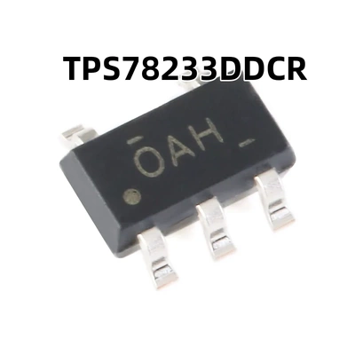 TPS78233DDCR SOT23-5原装正品  3.3V 150mA 线性稳压器芯片
