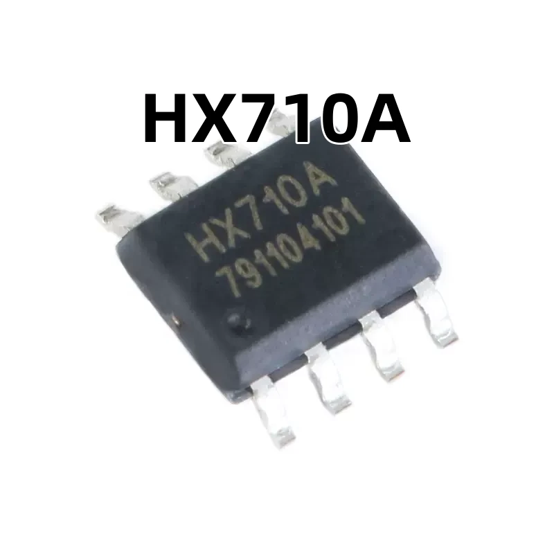 HX710A SOP-8 带温度测量输出的24位模数转换芯片原装正品