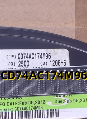 CD74AC174M96  12+ SOP16  原装现货