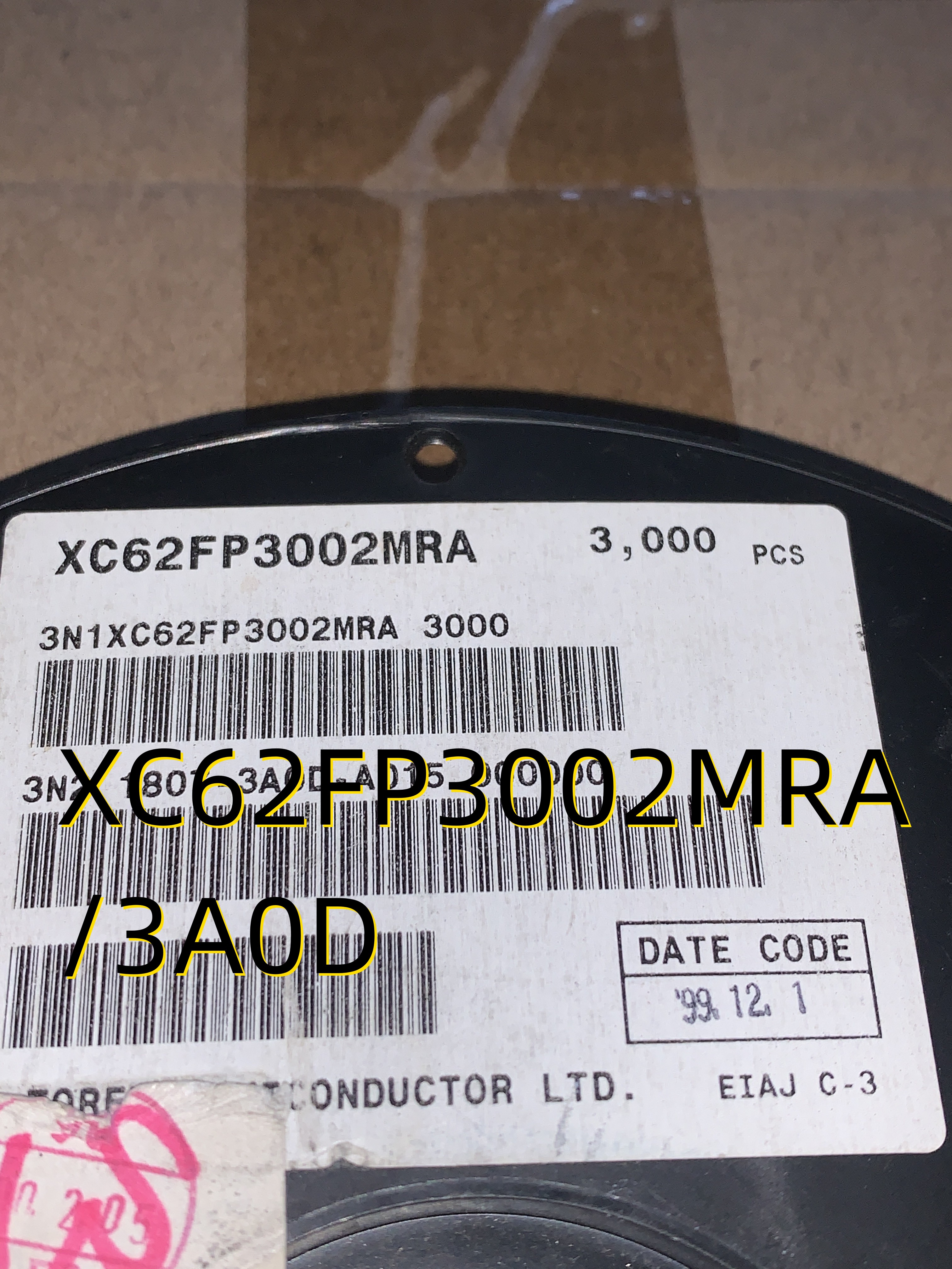 XC62FP3002MRA/3A0D  00+ SOT23  原装现货