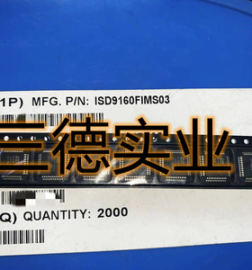 ISD9160FIMS03 LQFP48 语音芯片IC 全新原装处理器 ISD9160F