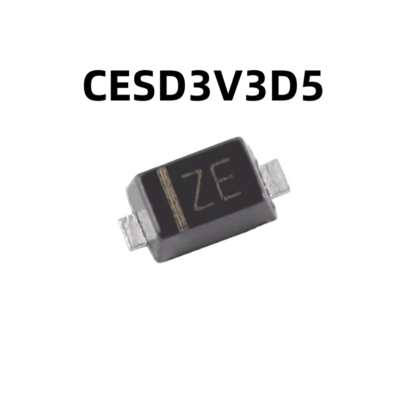 （100只）CESD3V3D5 ZE SOD-523 原装正品 3.3V单向ESD保护二极管