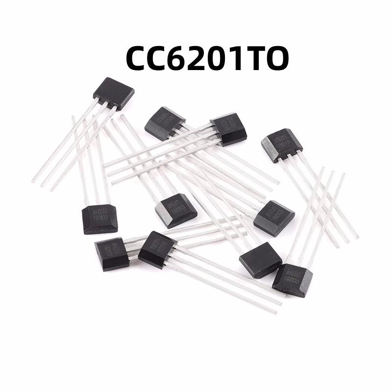 原装正品 CC6201TO TO-92S 全极型微功耗霍尔效应开关传感器