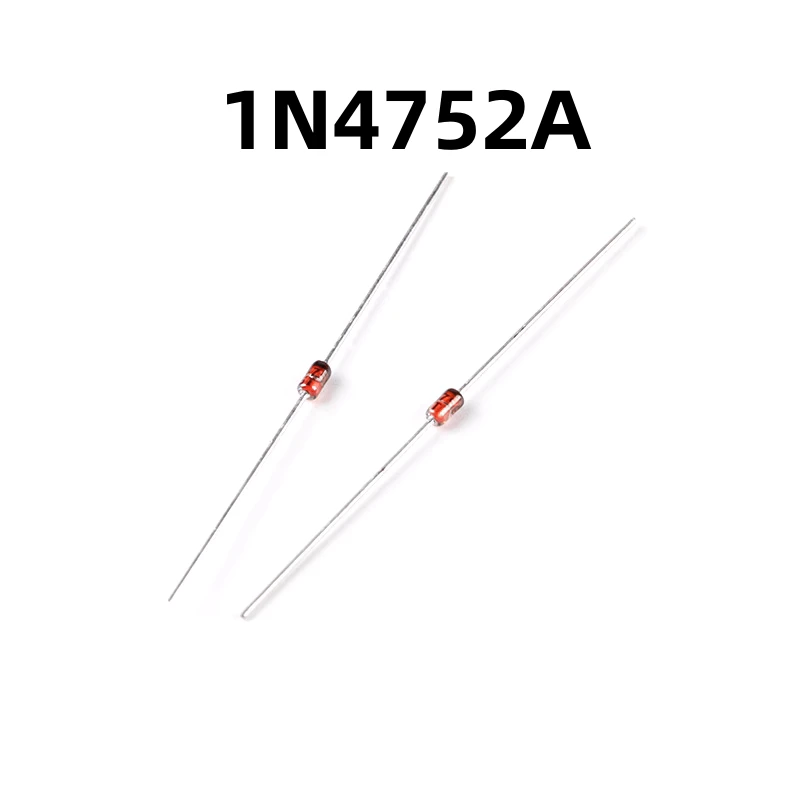 （100只）1N4752A DO-41 33V/1W 原装正品 直插稳压二极管