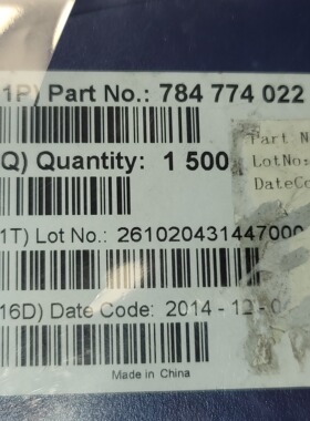 784774022 14+ SMD  原装现货