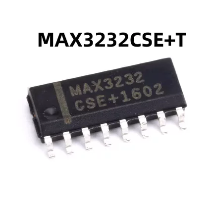MAX3232CSE+T 原装SOIC-16 芯片 收发器 RS-232