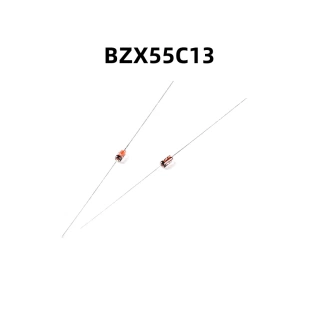 13V 正品 直插穩(wěn)壓二極管 原裝 BZX55C13 200只 0.5W