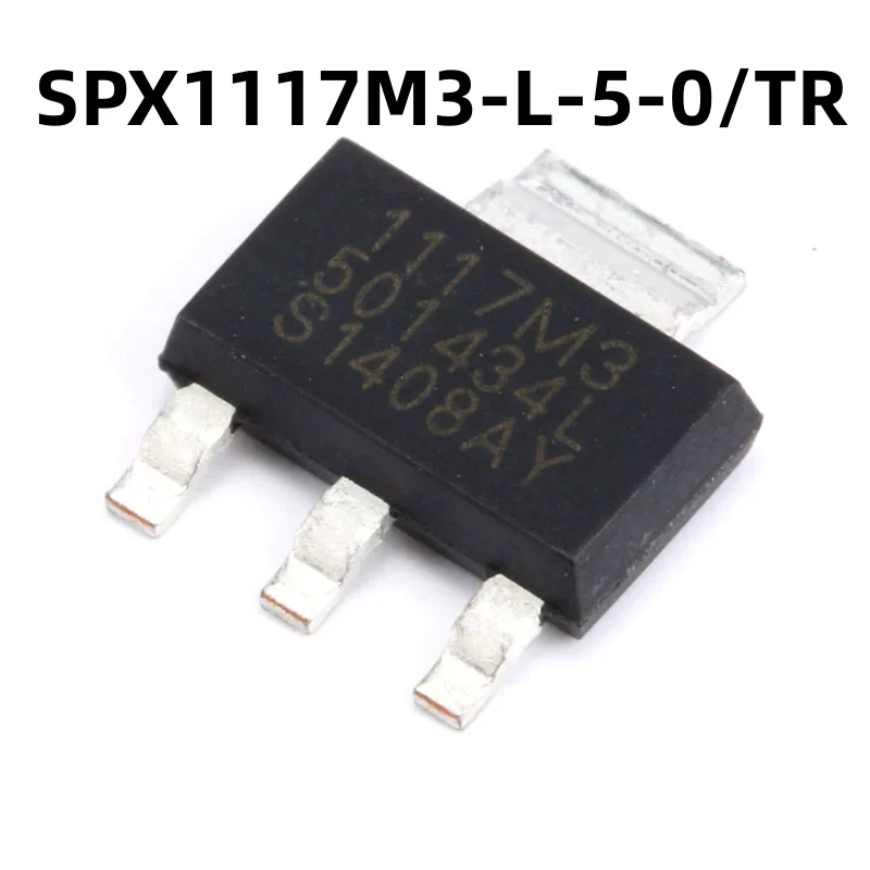 SPX1117M3-L-5-0/TR SOT-223 原装正品 贴片 稳压器LDO芯片 0.8A