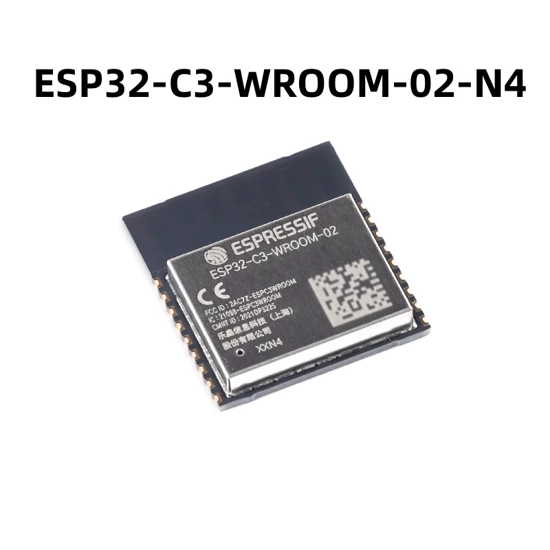 ESP32-C3-WROOM-02-N4 2.4GHz 原装WiFi+蓝牙BLE5.0无线模块模组