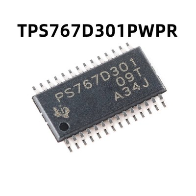 TPS767D301PWPR HTSSOP-28 原装正品 双通道低压降稳压器芯片