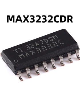 MAX3232CDR SOIC-16 RS-232 原装正品 线路驱动器/接收器IC芯片