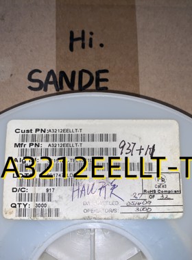 A3212EELLT-T  09+07 QFN3  原装现货