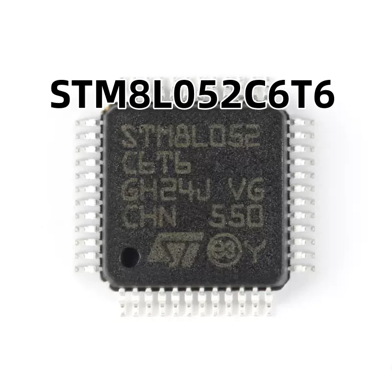STM8L052C6T6 LQFP-48 16MHz/32KB闪存/8位微控制器-MCU 原装正品