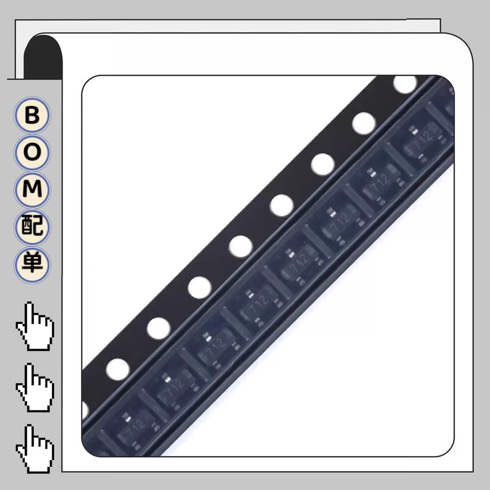 100个瞬态抑制二极管芯片