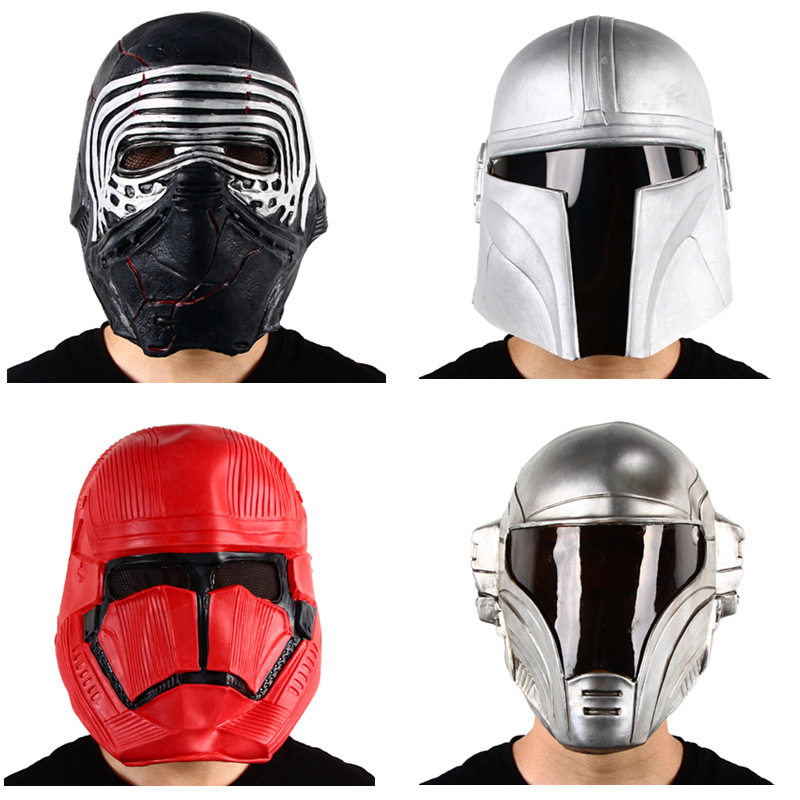 星球大战9曼达洛人佐丽面具西斯兵面具凯洛伦头盔乳胶面具头套