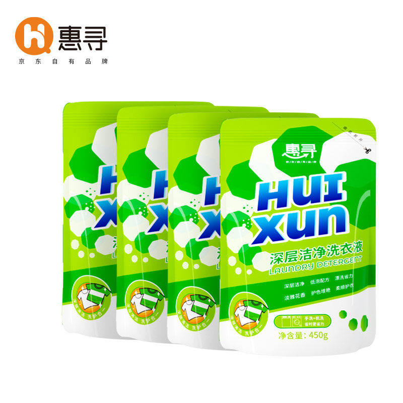 惠寻小苏打香薰护色洗衣液450g袋装*50袋【拼拼】nj怎么看?