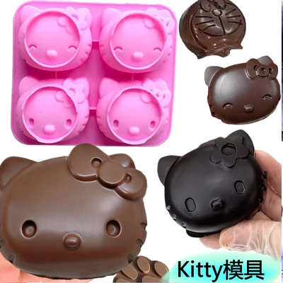 hellokitty老花巧克力模具kt猫