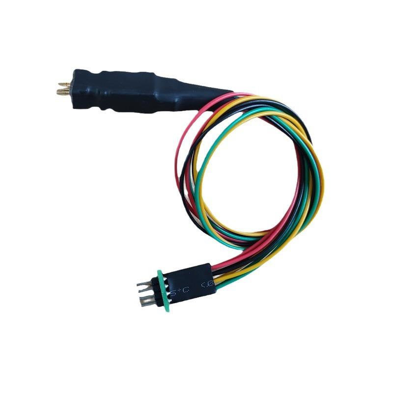 MSOP8微型芯片探针TVSP8贴片密脚烧录读写弹簧顶针汽车0.65mm