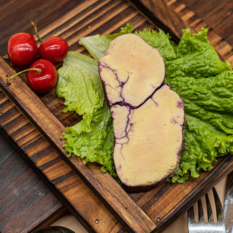 法尚法式红酒蓝莓肥肝片即食整只切片沙拉寿司100g