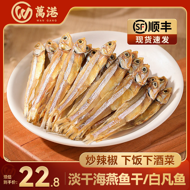 海鲜干货水产海燕鱼鱼干小银鱼白凡鱼500g海鱼小鱼仔干咸鱼干