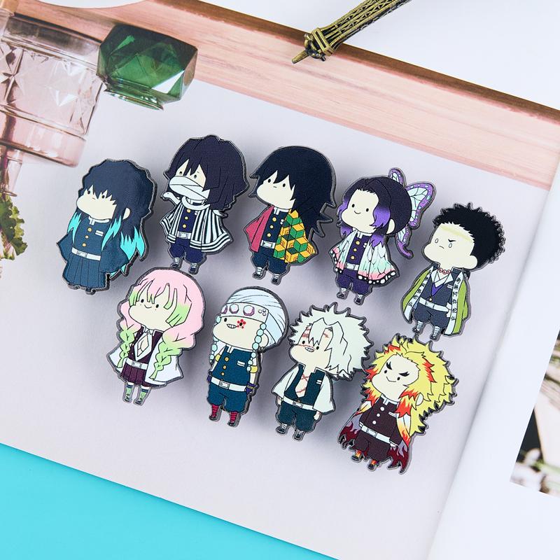 鬼灭之刃徽章胸针包包挂件