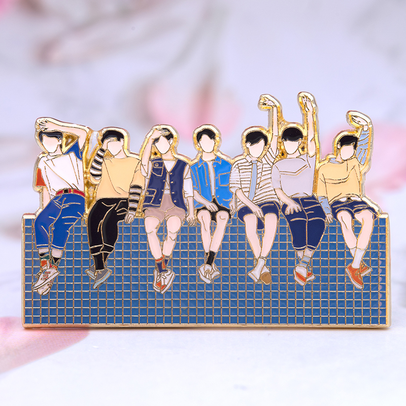 时代少年团young光季节金属徽章
