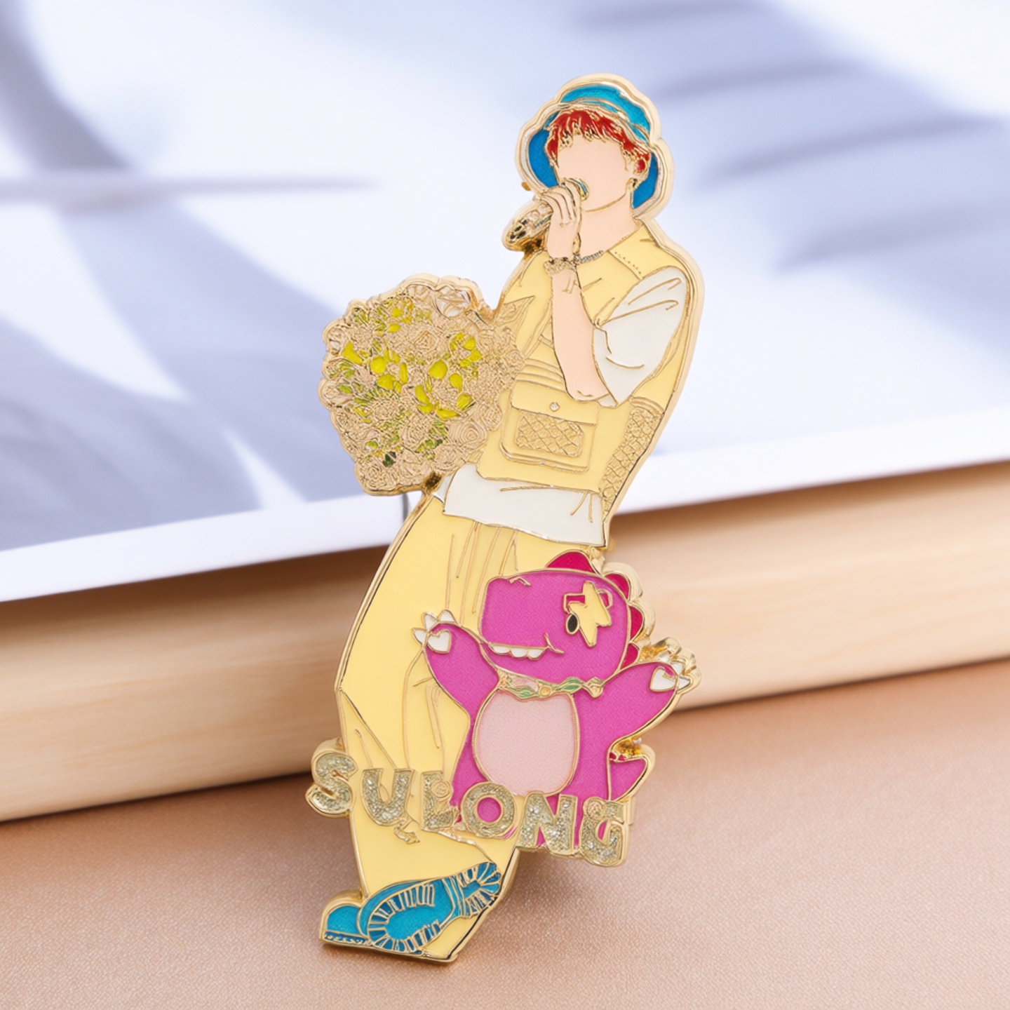 汪苏泷演唱会周边金属徽章应援棒挂件礼物钥匙扣十万伏特专辑礼物