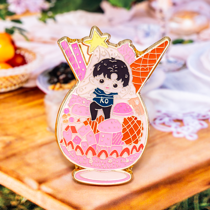 idolpins张彬彬徽章帆布包