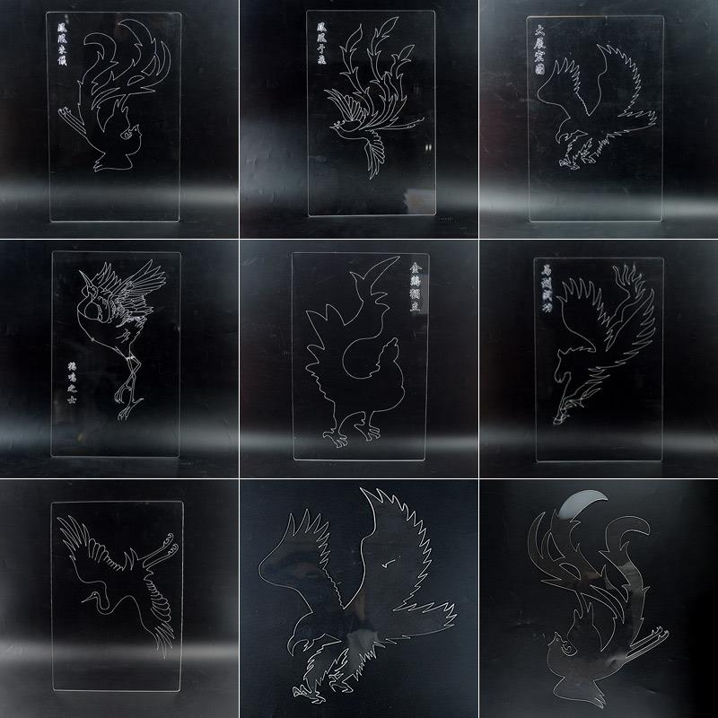 鱼雕板刺身摆盘装饰三文鱼海鲜姿造亚克力板