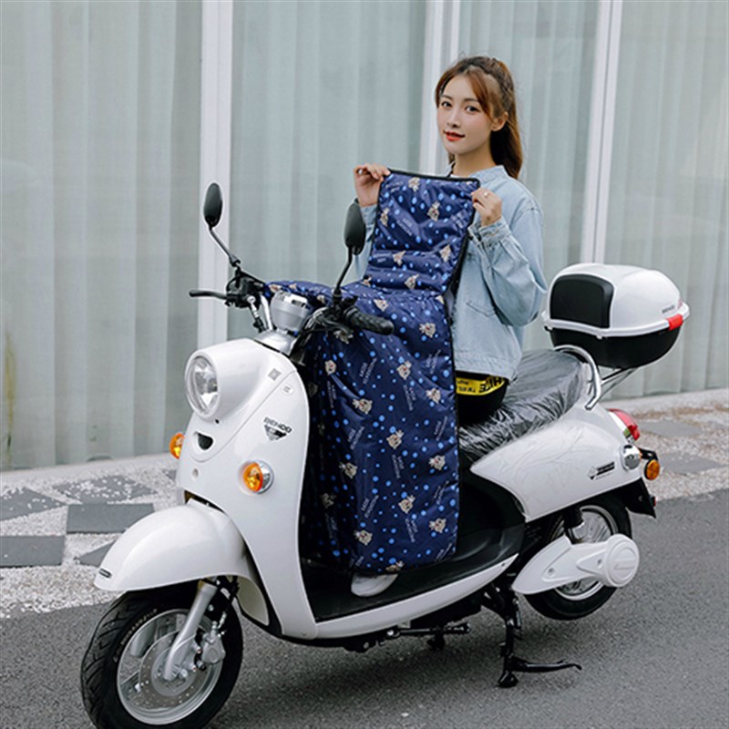 车绿佳电动车挡风被q夏季防水防遮电瓶车罩绿能风阳款薄