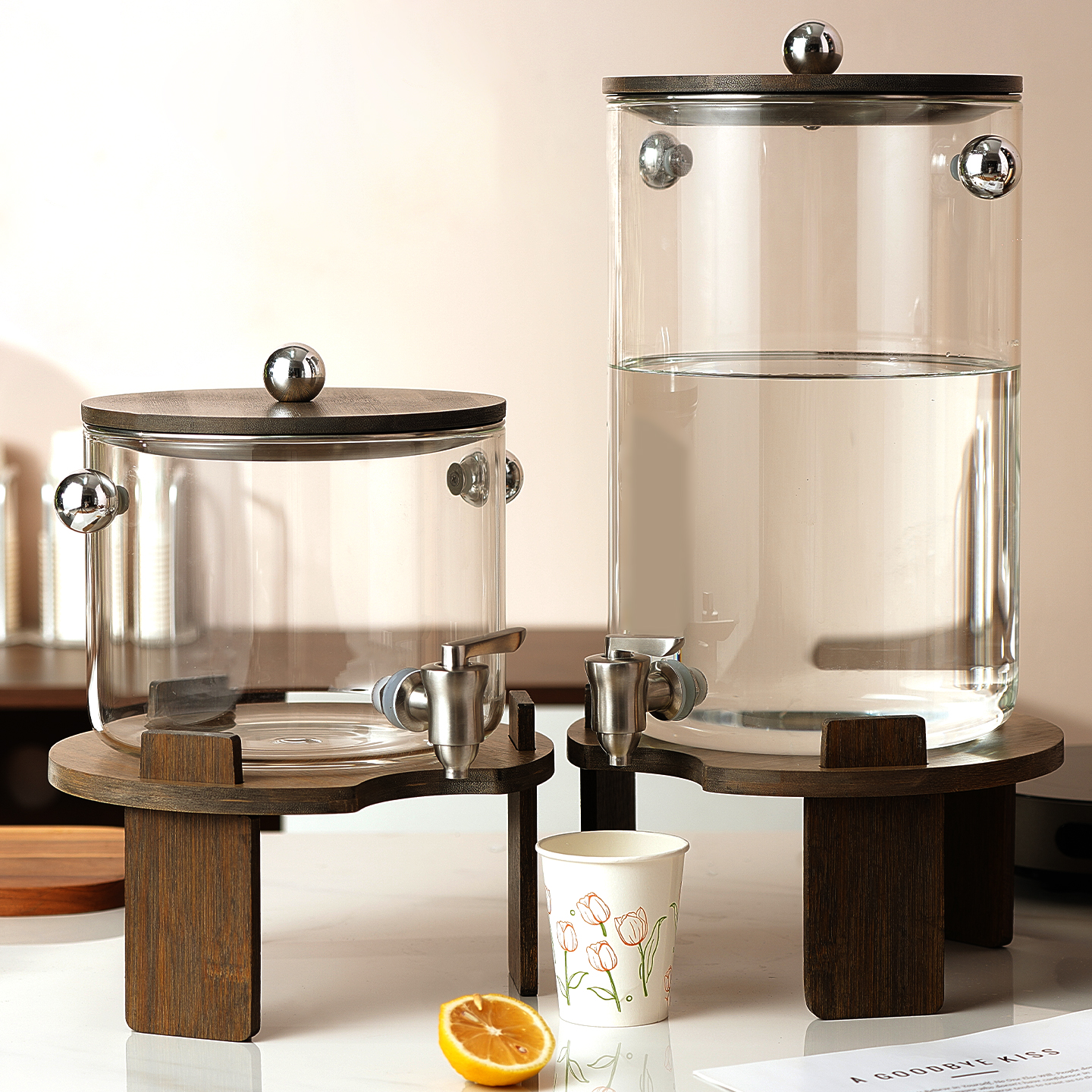 带龙头出水快茶桶可加热酒店餐厅