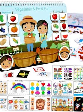 Quiet Book for Toddlers Montessori Interactive Toys Busy Boo