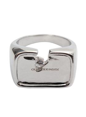 独特的设计缺口集碎锆石