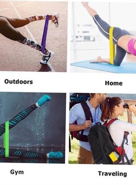 Exercise Resistance Bands Fitness Rubber Yoga Elastic Band