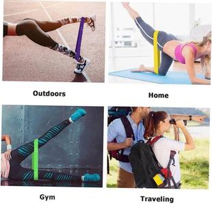 Fitness Bands Rubber Yoga Band Exercise Elastic Resistance
