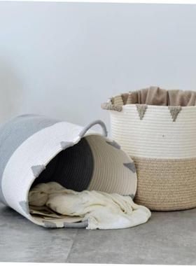 Laundry Basket Bag Folding Storage Basket 收纳置物篮脏衣篓