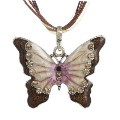 Vintage choker Hot Ethnic Style Butterfly Alloy Necklace项链