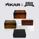 美国Xikar旗下Supreme木纹雪茄雪松木高端工艺保湿 盒100支装