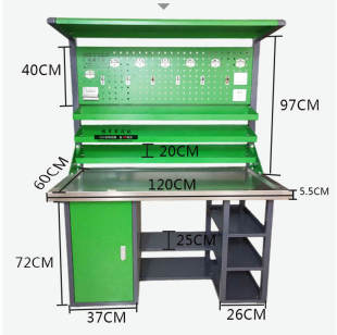 电喷校油泵工作台 喷油器维修分解拆装 工作台面 加厚不锈钢工作台