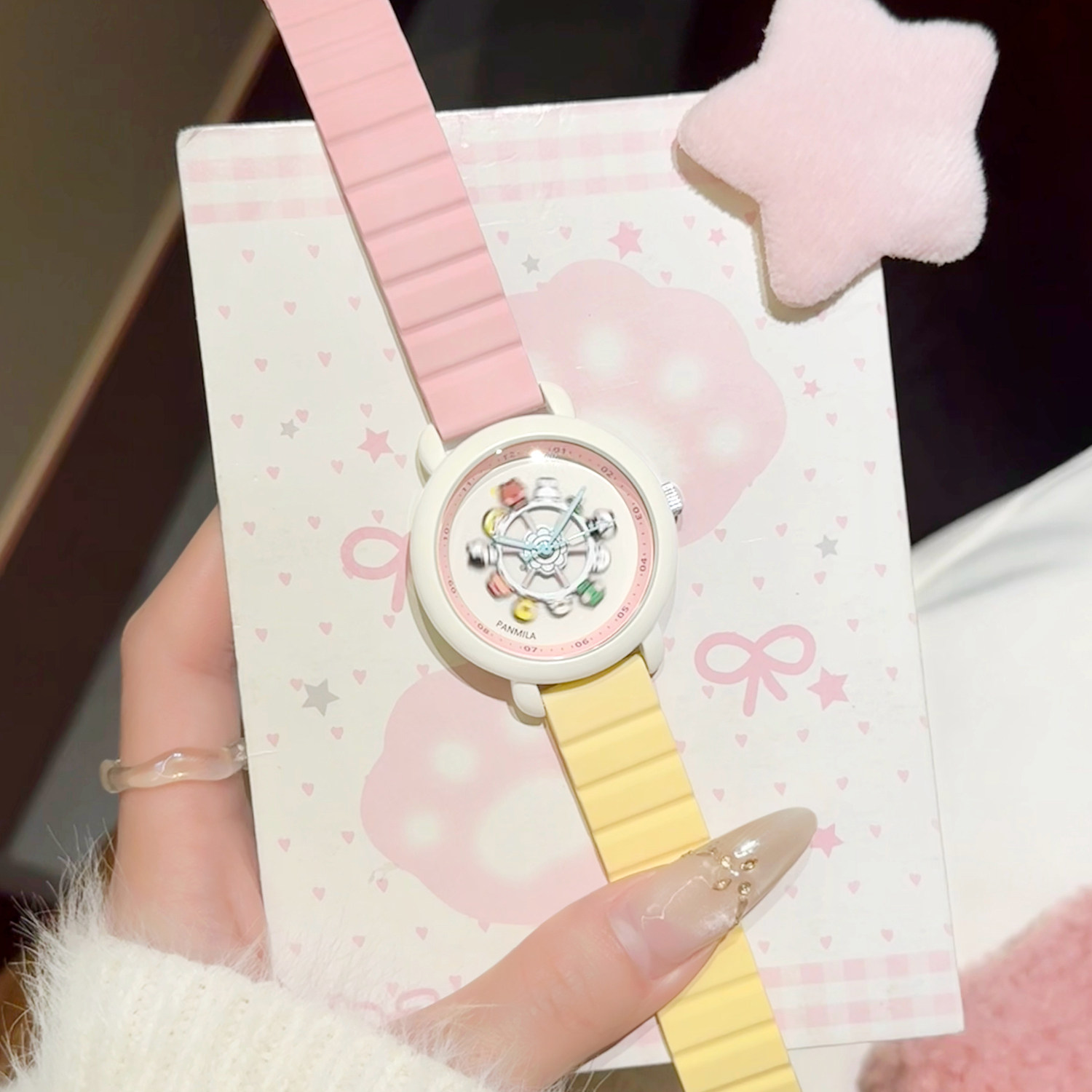 番米拉minini旋转摩天轮手表女