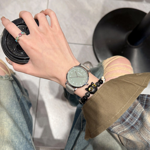 番米拉大表盘学院女生手表