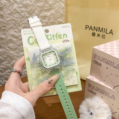 初高中儿童女生手表只看时间