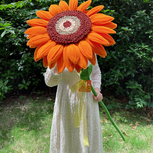 特大巨型向日葵扭扭棒材料包送中高考生一举夺魁1米手工diy太阳花