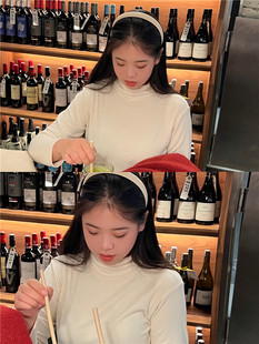 (折)Chestnut栗之语发热德绒磨毛套头打底衫长袖