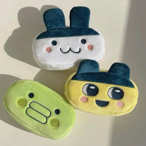 可爱毛绒日系拓麻歌子大容量笔袋