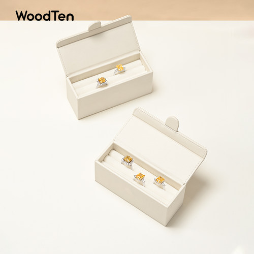WOODTEN/木世高档结婚求婚对戒盒